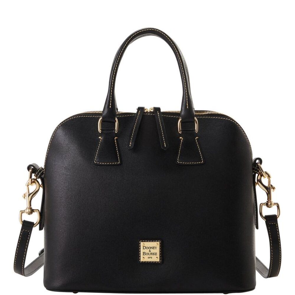 Dooney & Bourke Saffiano Satchel - Black